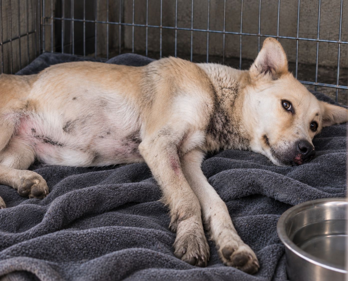 Duke after rescue